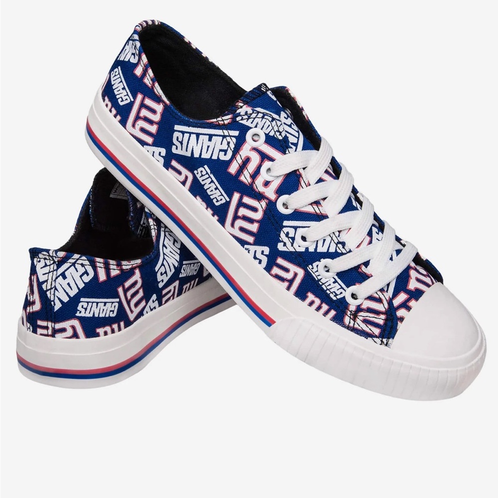 New York Giants Canvas Sneakers